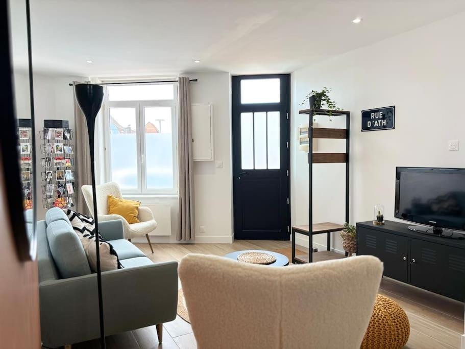 Maison Renovee 4 Personnes - Prox Lille Marquette lez Lille Exterior foto
